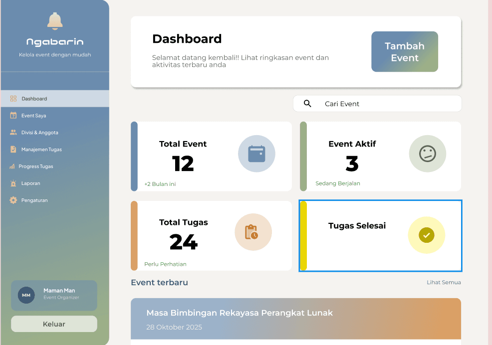 Ngabarin — screenshot 2