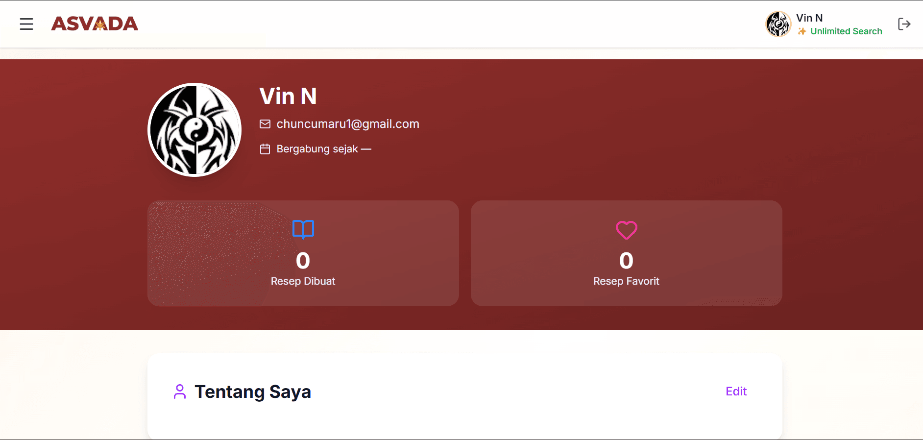 Asvada: Food Recommendation — screenshot 3