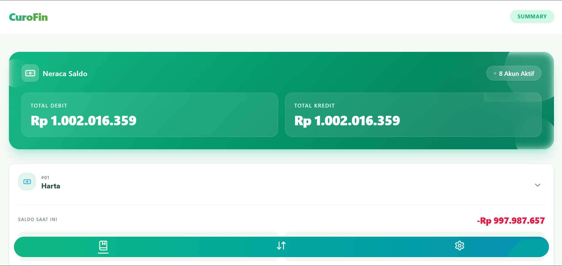 Curo - Finance Application — screenshot 1
